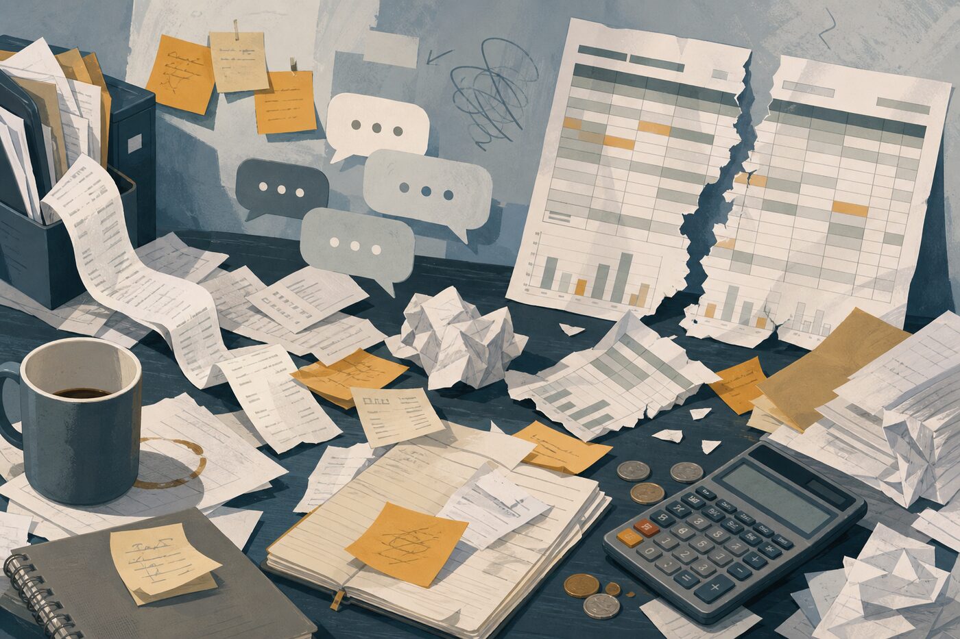 Office cash goes out. Proof stays scattered.
